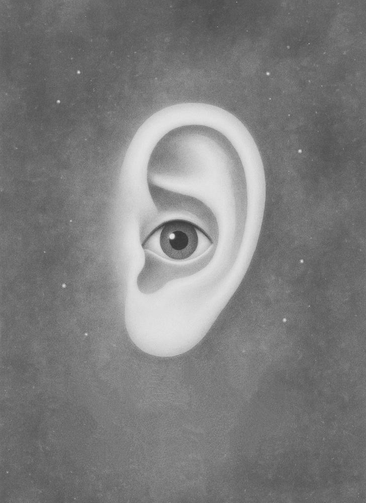 Un oeil qui entend N&B